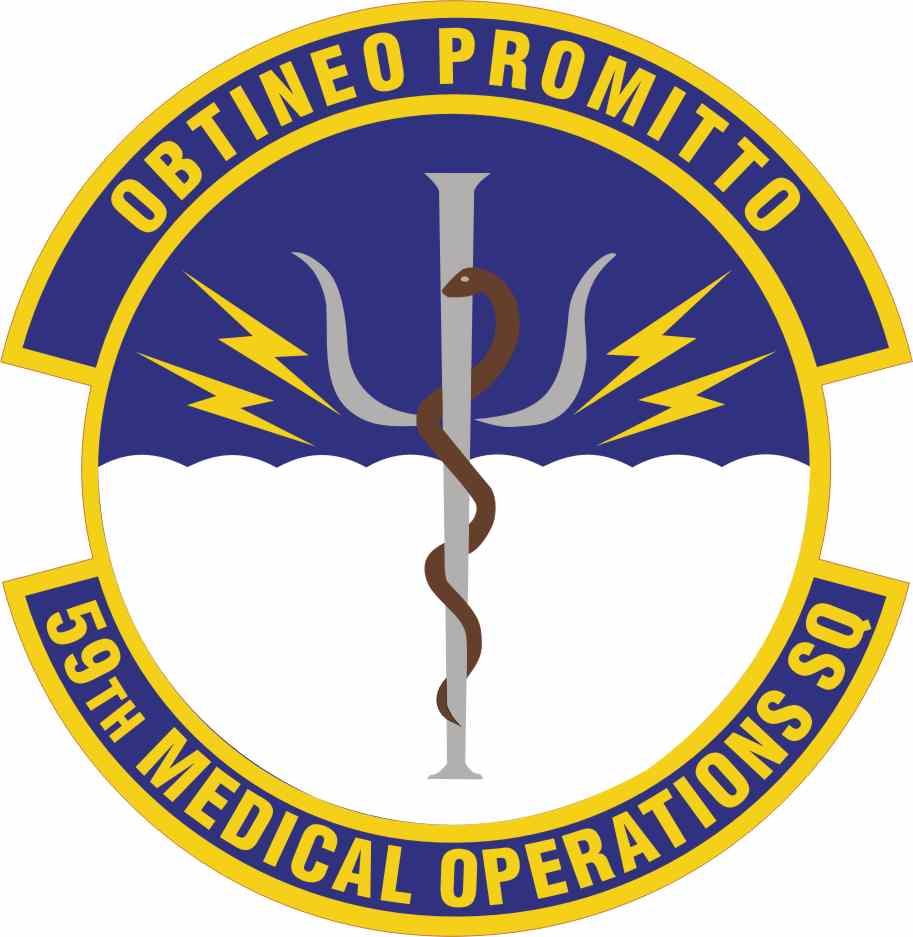 59 Medical Operations Squadron Emblem