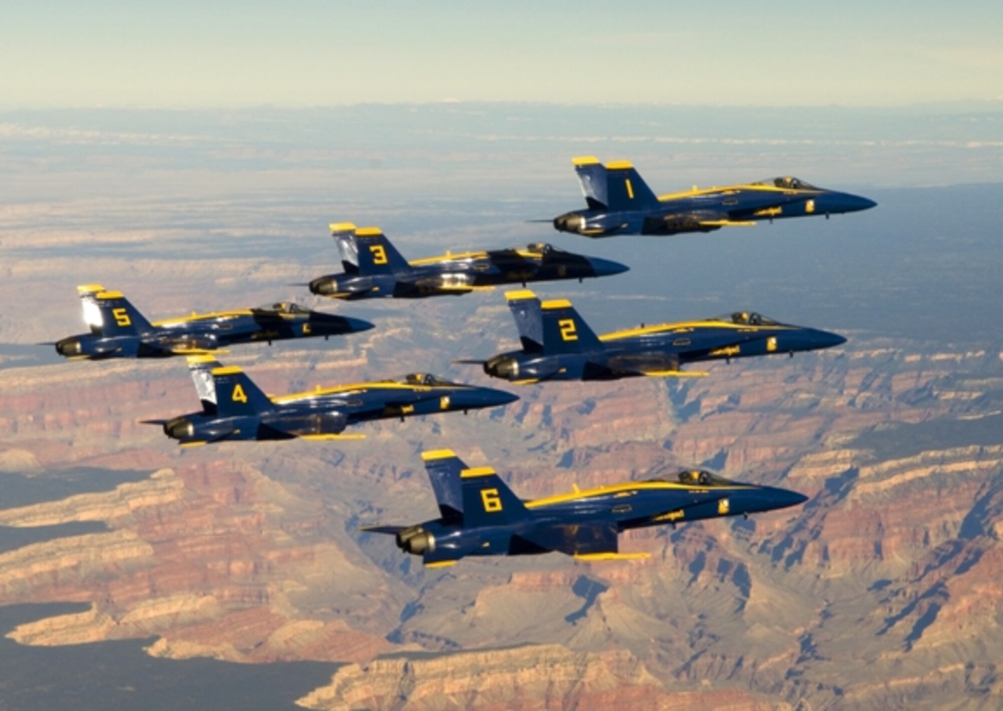 U.S. Navy Blue Angels in action.  Photo courtesy of the U.S. Navy Blue Angels.
