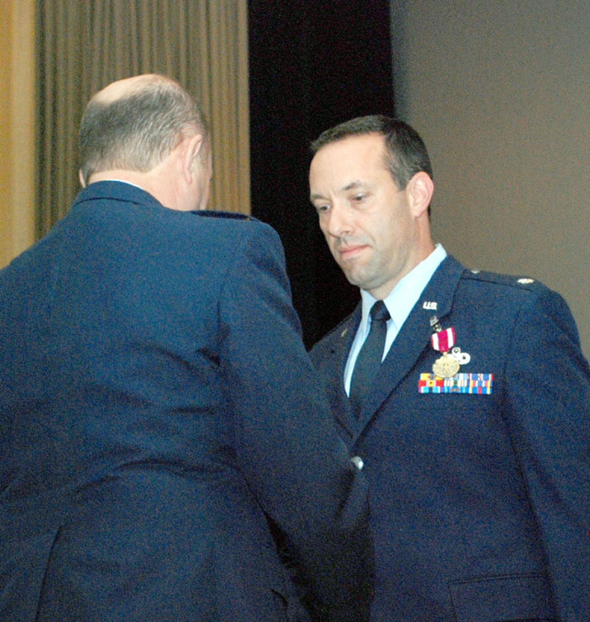 Lieutenant Colonel Eric Eggers, an Air Force reservist with the 507th Air Refueling Wing, has received the Air Force Meritorious Service Medal. 

Eggers distinguished himself in the performance of outstanding service to the United States while assigned to the 507th Aircraft Maintenance Squadron as well as implementing a Reliability Centered Maintenance T56 program directly resulting in a 2-point-3 million dollar cost avoidance to the United States Air Force. 

He also was selected to serve as Aircraft Maintenance Squadron Commander, where he supervised 115 personnel, managed over 720 million dollars in equipment and maintained operational control over aircraft generation. Furthermore, he commanded 63 activated maintenance reservists while deployed in support of Operations ENDURING FREEDOM and IRAQI FREEDOM, to Incirlik Air Base, Turkey. 