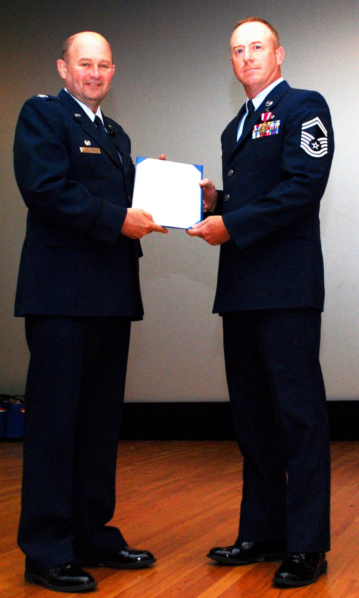 Senior Master Sergeant James A. Young of the 507th Air Refueling Wing  was recently awarded a Meritorious Service Medal.  The Air Force reservist lives in Okmulgee, Oklahoma.  While on reserve duty he is a Structures Superintendent with the wing's Civil Engineer Squadron.
