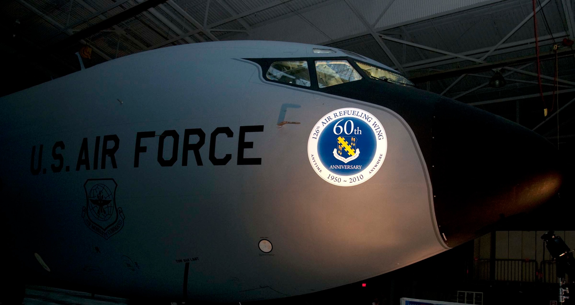 The KC- 135 Stratotanker is a premier asset to the U.S. Air Force and other military branches.  The Stratotanker provides aerial refueling support to Air Force, Navy and Marine Corp aircraft as well as allied nations.  The KC-135 also transports cargo as well as litter and ambulatory patients. (Photo by Pfc. Jason Northcutt, 139th Mobile Public Affairs Detachment)