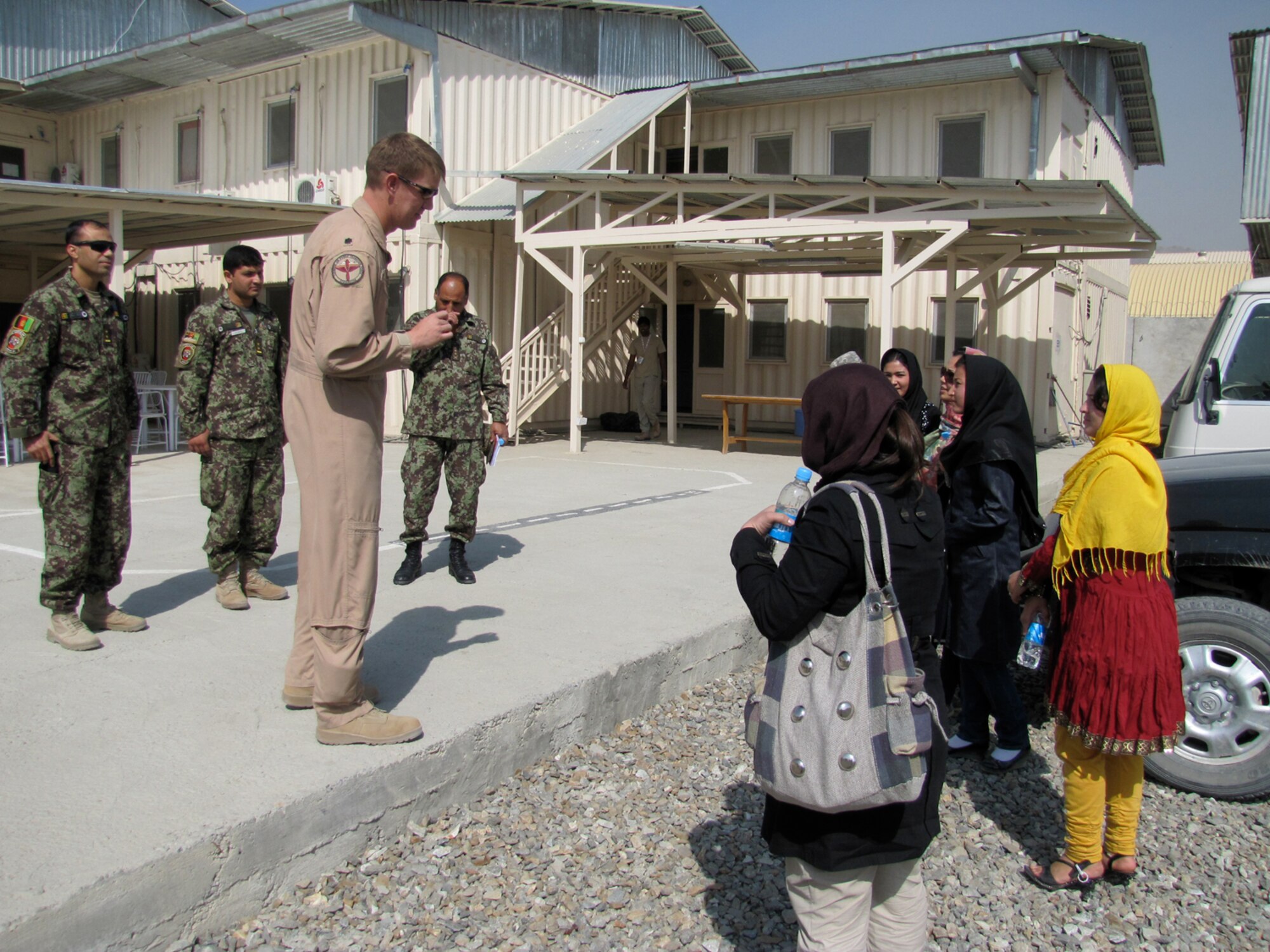 Newly Commissioned Female Lieutenants arrive at the Thunder Lab > U.S. Air Forces Central > News