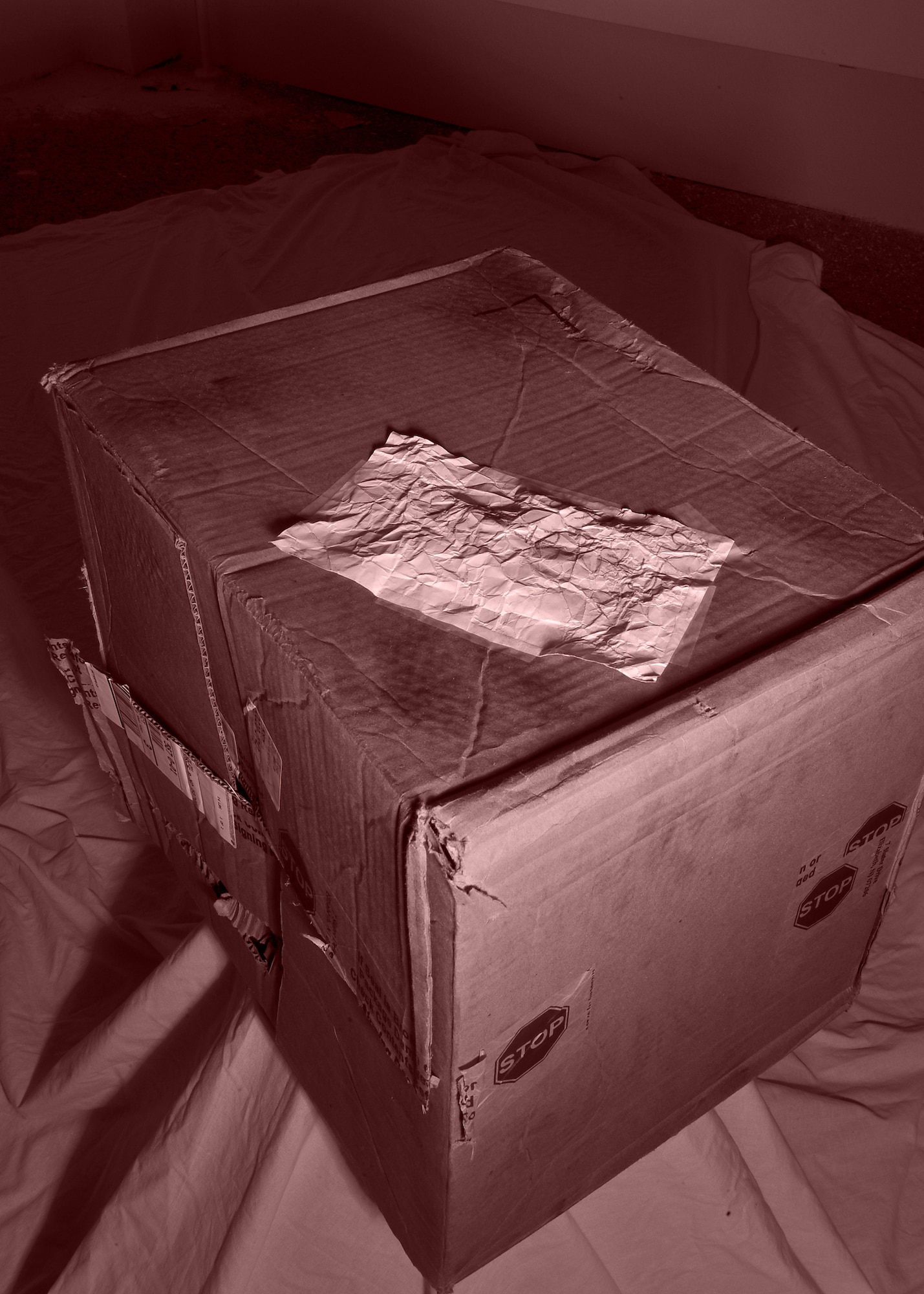 MINOT AIR FORCE BASE, N.D. -- The installation antiterrorism office wants Airmen to take an active role in Minot AFB’s security and antiterrorism and join base efforts to detect and mitigate potential threats by reporting information about unusual, suspicious and/or criminal activities. Shown here is an example of a suspicious package. (U.S. Air Force photo illustration by Senior Airman Michael J. Veloz)