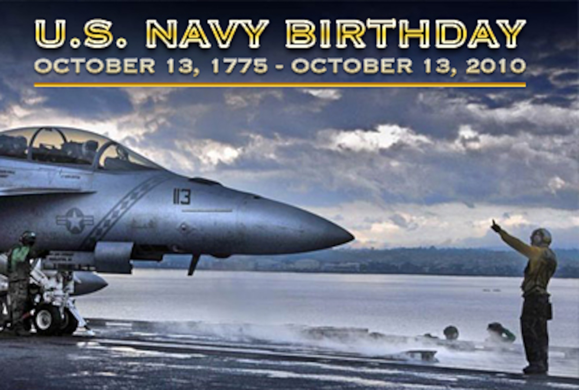 The U.S. Navy celebrates 235 years of service to the nation Oct. 13. (U.S. Air Force graphic)