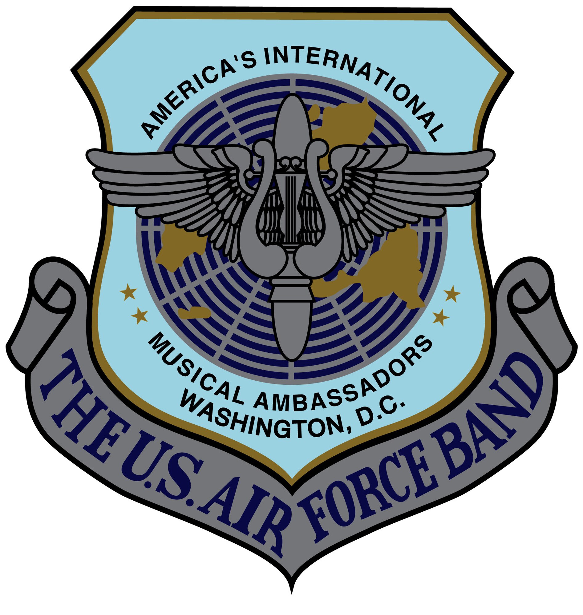 Official Shield of the U.S. Air Force Band