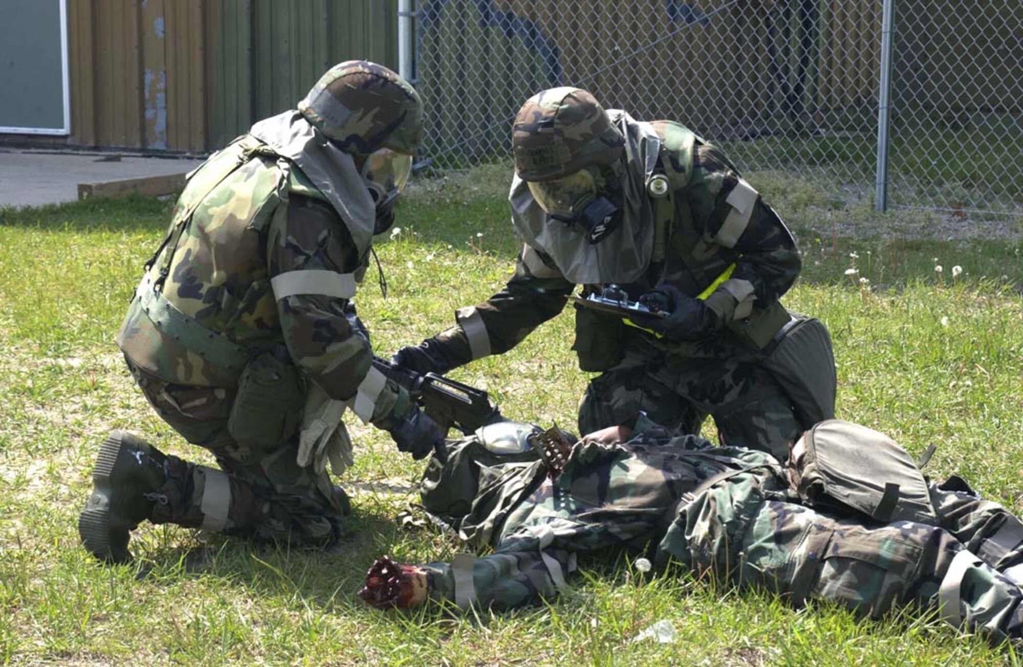 Scenes like this 2006 Operational Readiness Training Period will become a more common site around the 507th Air Refueling Wing as wing members begin training for their March 2012 Operational Readiness Inspection.