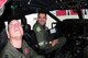 Capt. Ryan Ayers, right, and Capt. Christopher Domitrovich, both of the North Dakota Air National Guard, Fargo, N.D. get their first look inside the cockpit of a C-27J Spartan aircraft after it lands Oct. 14, at Hector International Airport in preparation for a familiarization tour being conducted Friday, Oct. 15, by L-3 Platform Integration, Alenia North America, and the companies' joint venture, Global Military Aircraft Systems (GMAS), at the Fargo Air National Guard Base.  The familiarization tour is to help unit members of the North Dakota Air National Guard get acquainted with their future aircraft and planned mission transition scheduled to begin in 2013.  The media is also invited to the NDANG to take a look at the new aircraft. The C-27J is a mid-range, multifunctional and interoperable aircraft able to perform logistical re-supply medical evacuation, troop movement, airdrop operations, humanitarian assistance and homeland security missions for the U.S. Air Force. The C-27J is essential to the U.S. Air Force's ability to provide on-demand transport of time-sensitive/mission-critical cargo and key personnel to forward deployed units.