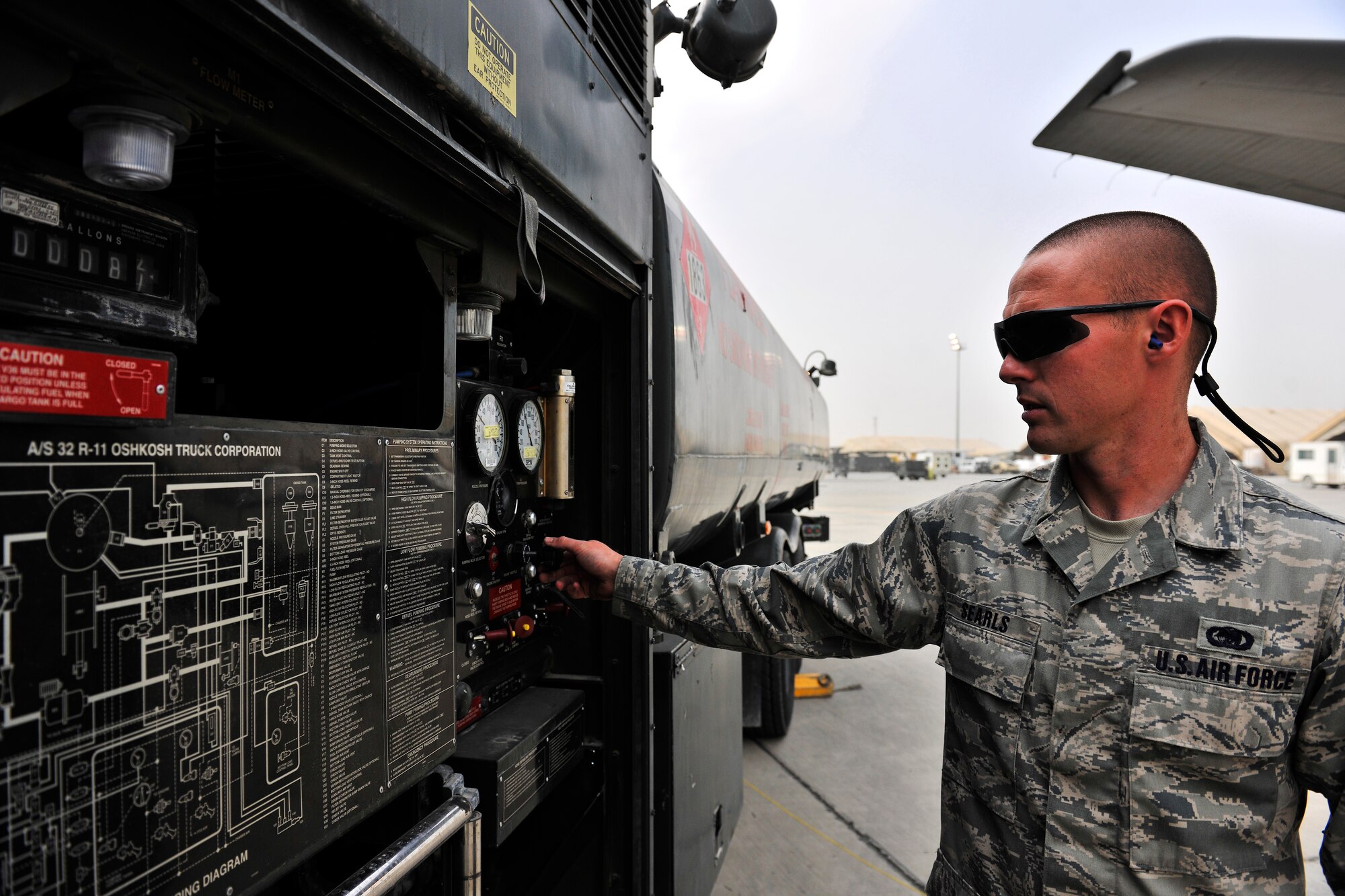 Bagram Airmen fuel mission one gallon at a time > U.S. Air Forces