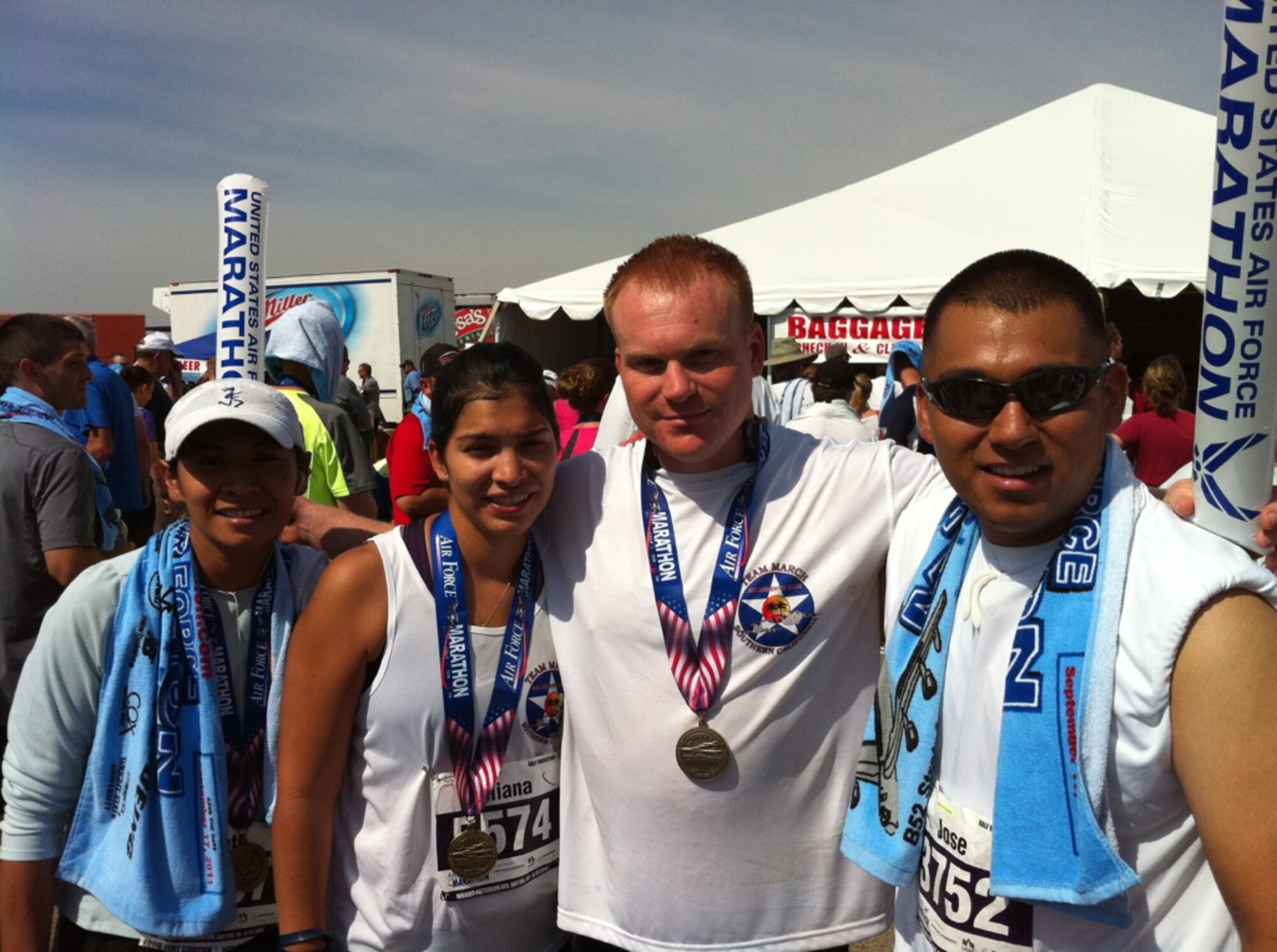March runners join record numbers at Air Force Marathon (U.S. Air Force photo)