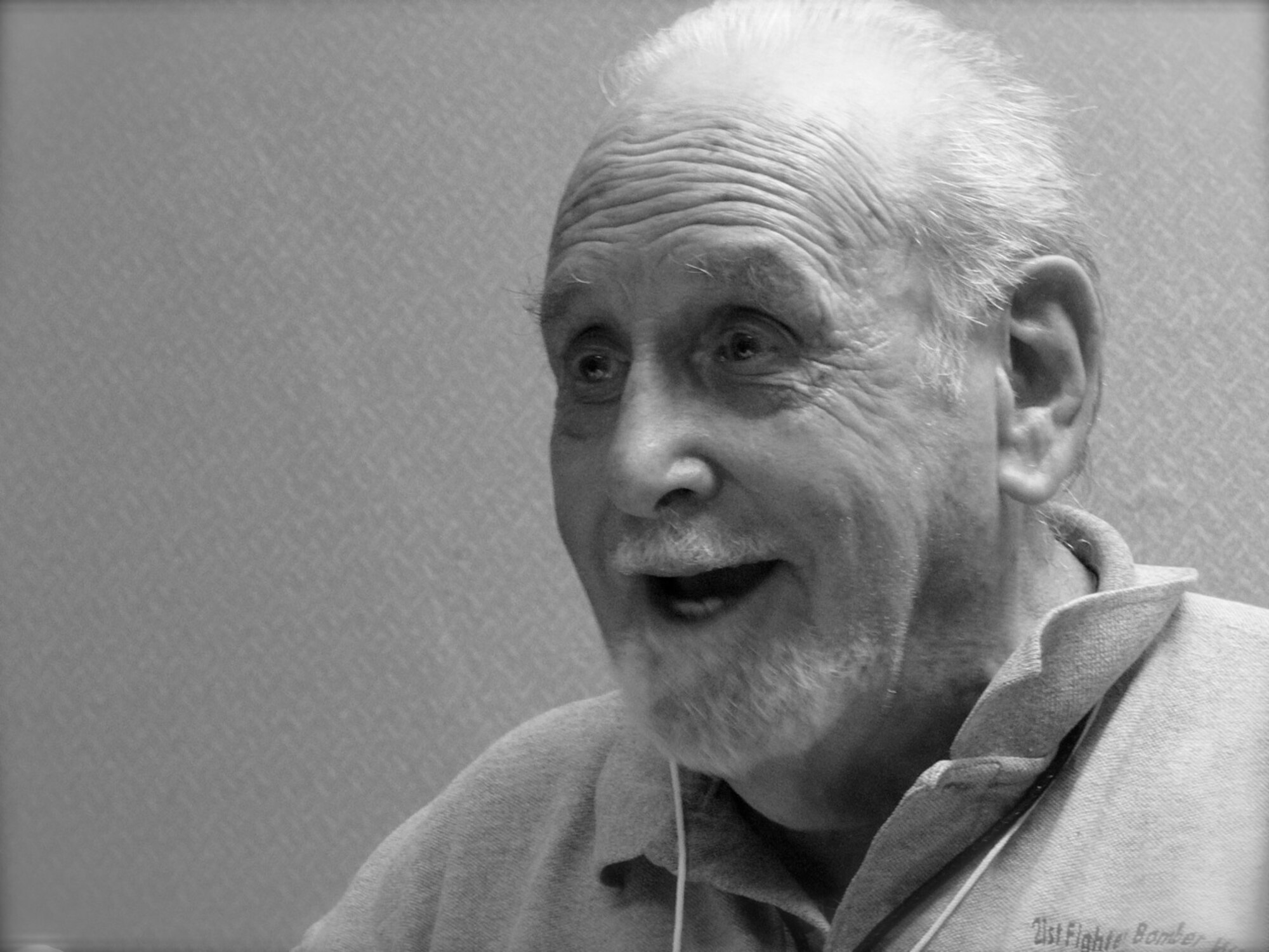 Retired Lt. Col. Gene Waxman, 90, was a supply squadron officer and was part of the advance party that left George Air Force Base, Calif., in 1954 to set up at Chambley Air Base in France. He met his wife, an Air Force nurse, there and says “France gave me something.” (U.S. Air Force photo/Monica Mendoza)