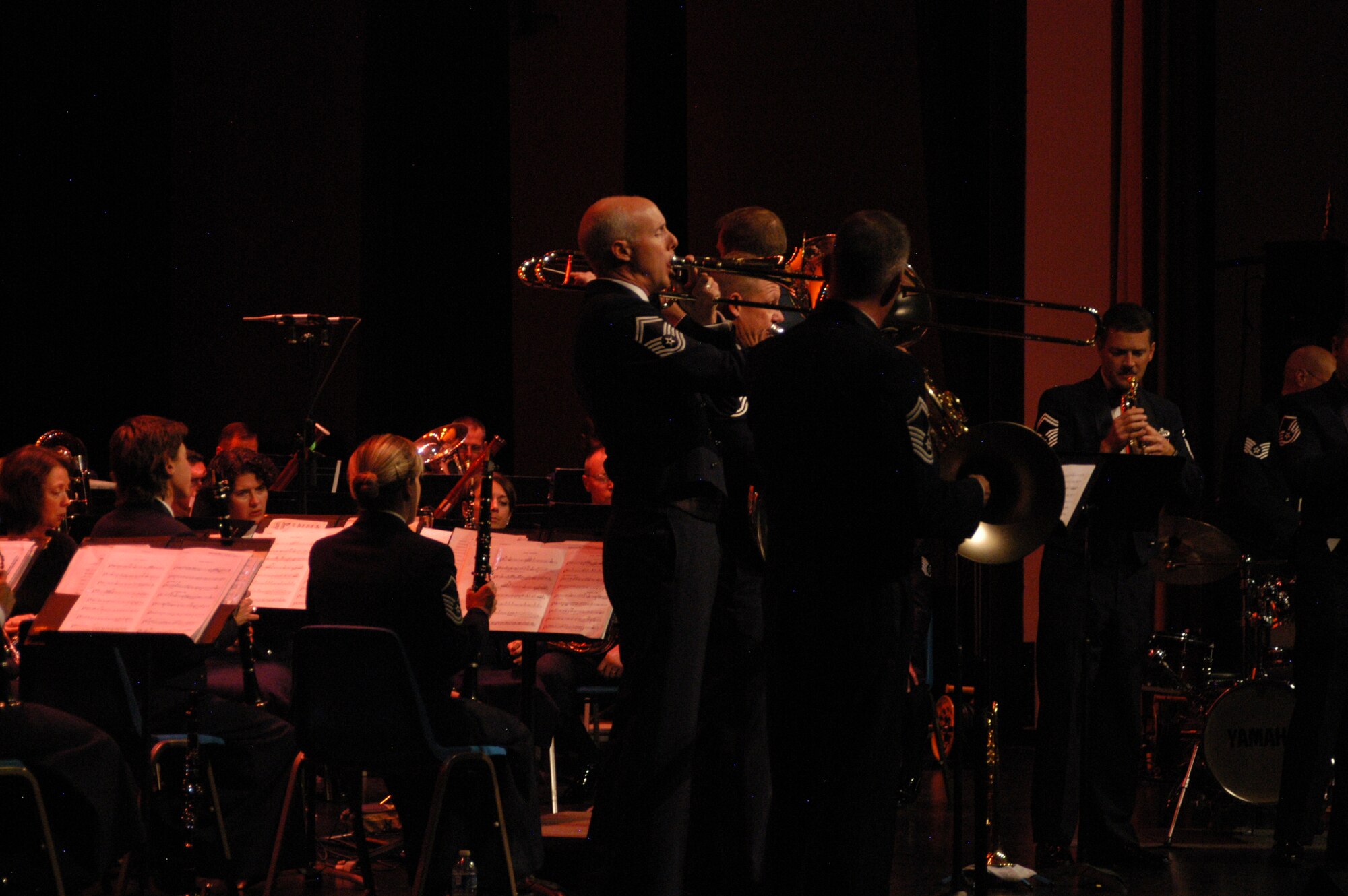 The most difficult part of programming a concert is deciding which of the highly talented musicians in the USAF Academy Band to feature. Featuring an entire group as a solo unit helps to solve this dilemma.
