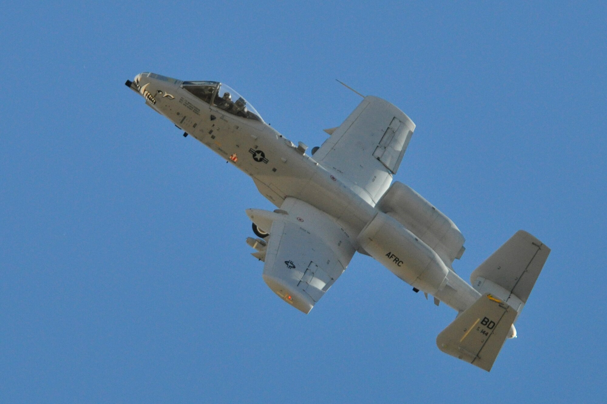 Lt. Col. Robert Hetland, an A-10 pilot assigned to the 47th Fighter Squadron of the 917th Wing at Barksdale Air Force Base, La., circles around for another pass at a target on the Saylor Creek Range in Idaho, Oct. 14, 2010, during Hawgsmoke 2010. The competition, which is a biennial worldwide A-10 bombing, missile and tactical gunnery competition, this year involved 40 jets and 72 pilots from 18 different units, and was hosted by the 190th Fighter Squadron of the 124th Fighter Wing, Idaho Air National Guard. (U.S. Air Force photo/Tech. Sgt. Jeff Walston)