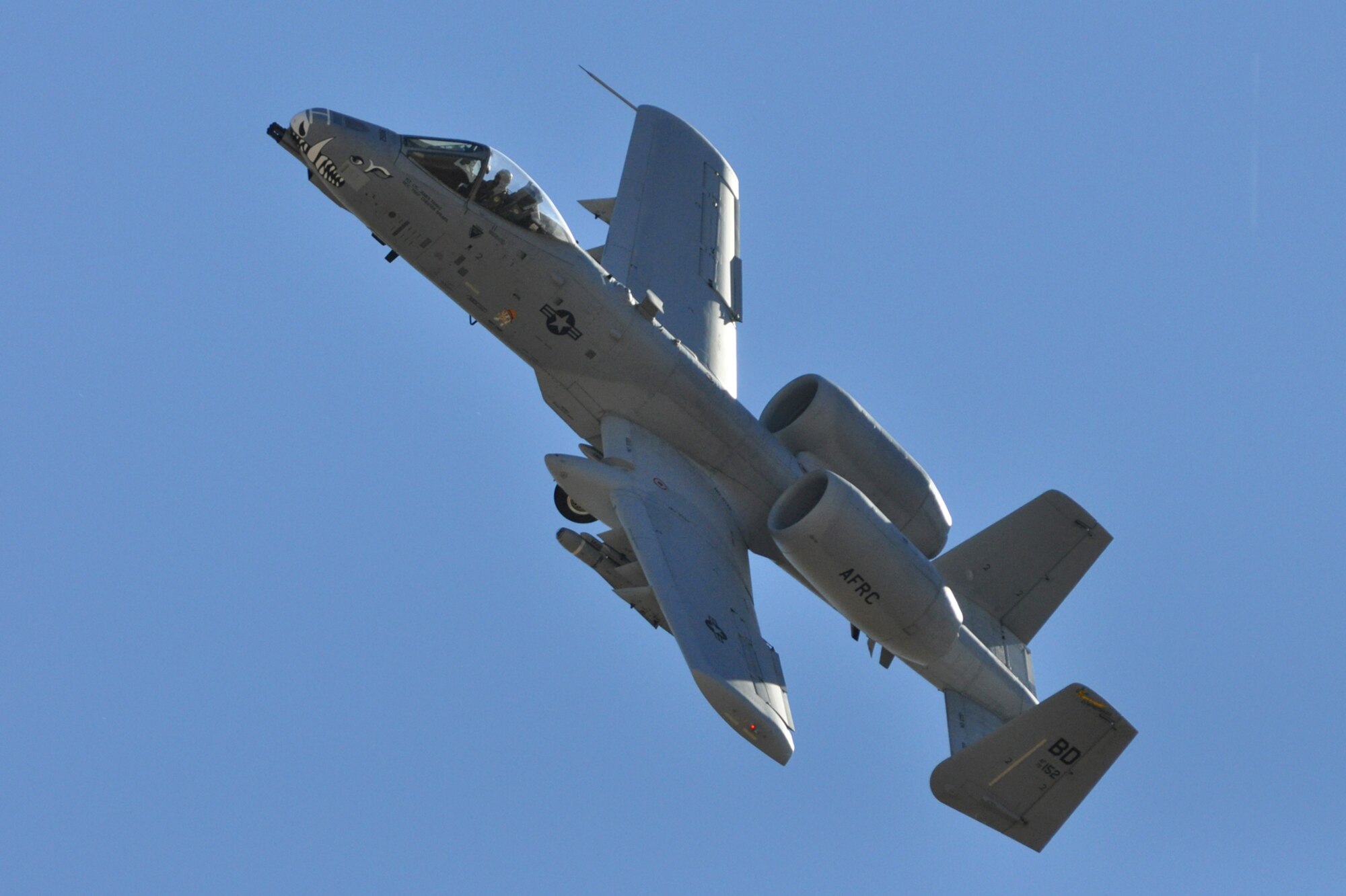 Capt. Jason Cobb, an A-10 pilot assigned to the 47th Fighter Squadron of the 917th Wing at Barksdale Air Force Base, La., circles around for another pass at a target on the Saylor Creek Range in Idaho, Oct. 14, 2010, during Hawgsmoke 2010. The competition, which is a biennial worldwide A-10 bombing, missile and tactical gunnery competition, this year involved 40 jets and 72 pilots from 18 different units, and was hosted by the 190th Fighter Squadron of the 124th Fighter Wing, Idaho Air National Guard. Captain Cobb, who hails from Idaho and transitioned to the 47th FS from 190th FS felt right at home during the competition. He took home two personal awards from Hawgsmoke 2010. (U.S. Air Force photo/Tech. Sgt. Jeff Walston)