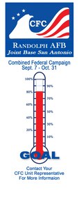 Randolph Air Force Bases Combined Federal Campaign results as of 20 Oct. 2010.