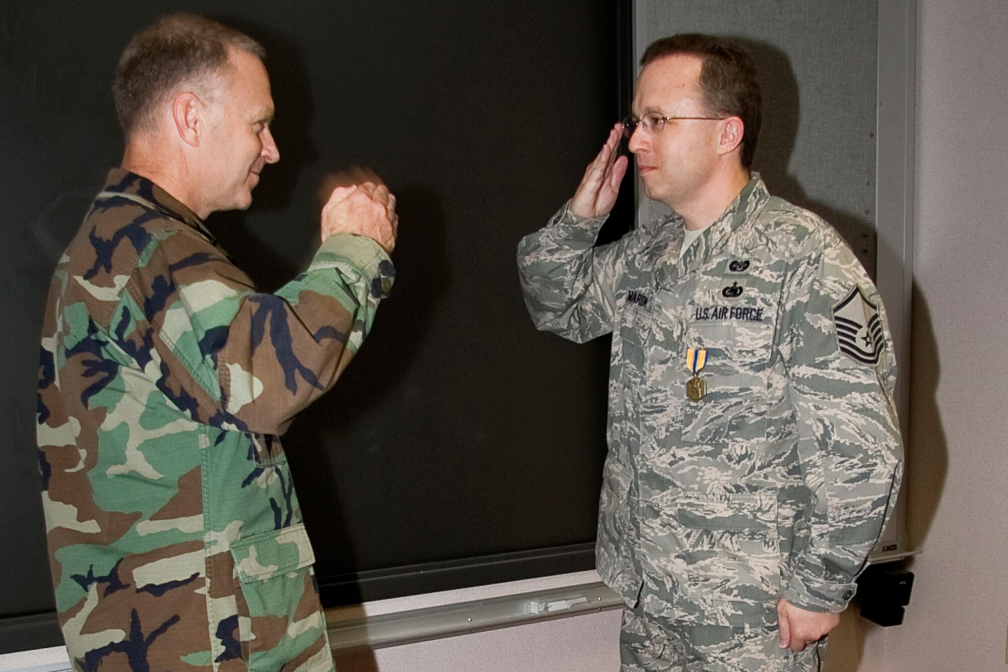 Law Office superintendent awarded commendation medal > Grissom Air