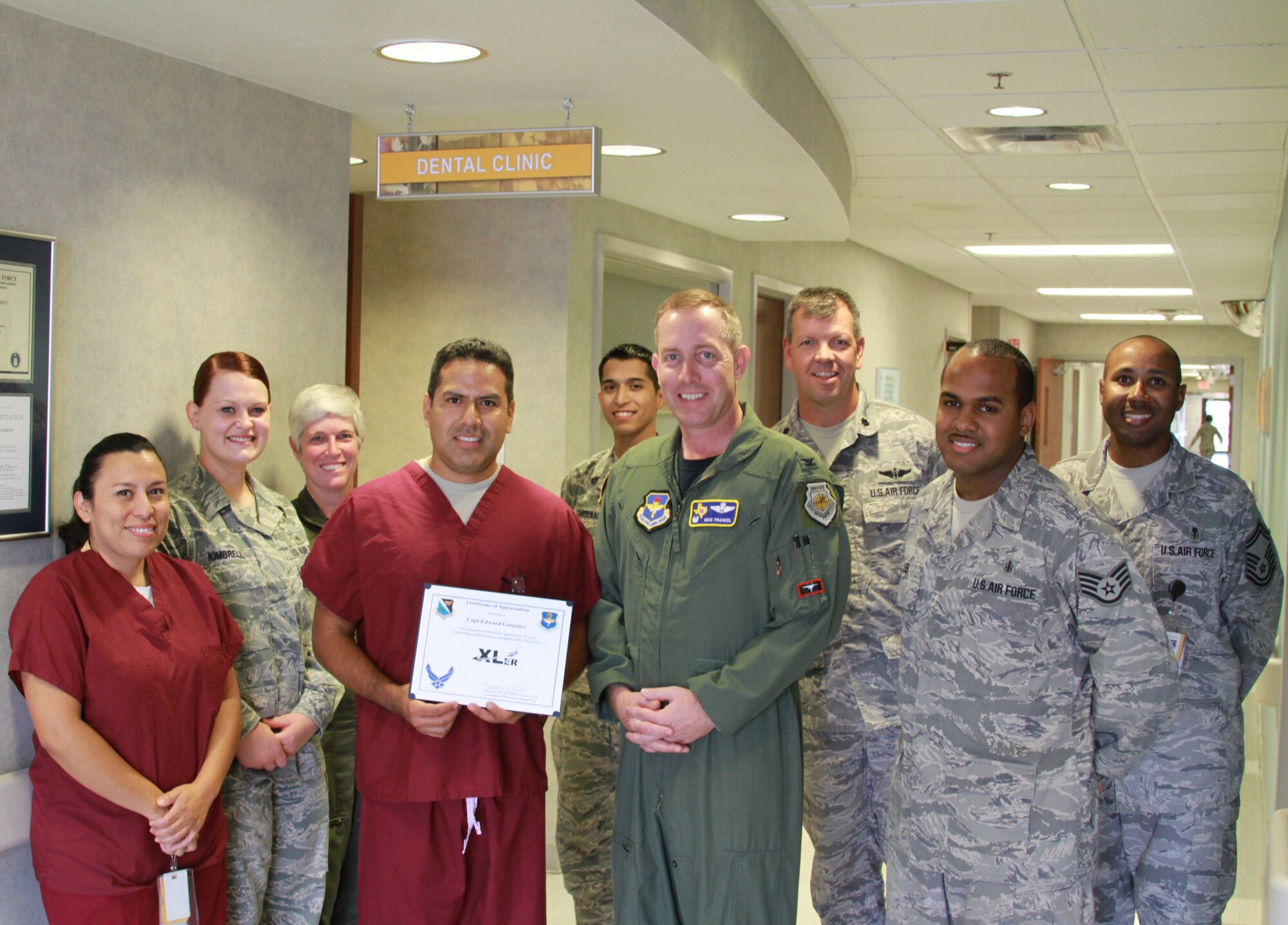 Laughlin XLer Capt. Edward Gonzalez > Laughlin Air Force Base > Display