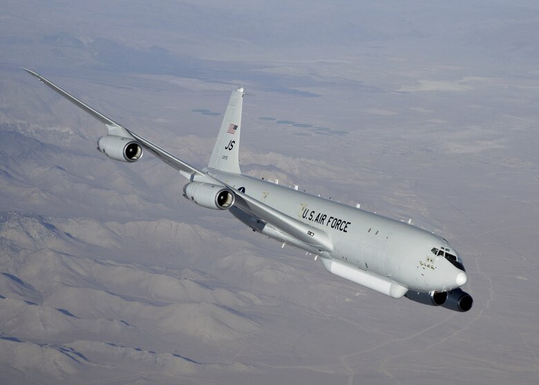 An Electronic Systems Center team working with an E-8C Joint Surveillance Target Attack Radar System has been participating in the Joint Surface Warfare Joint Capability Technology Demonstration. (Courtesy photo)