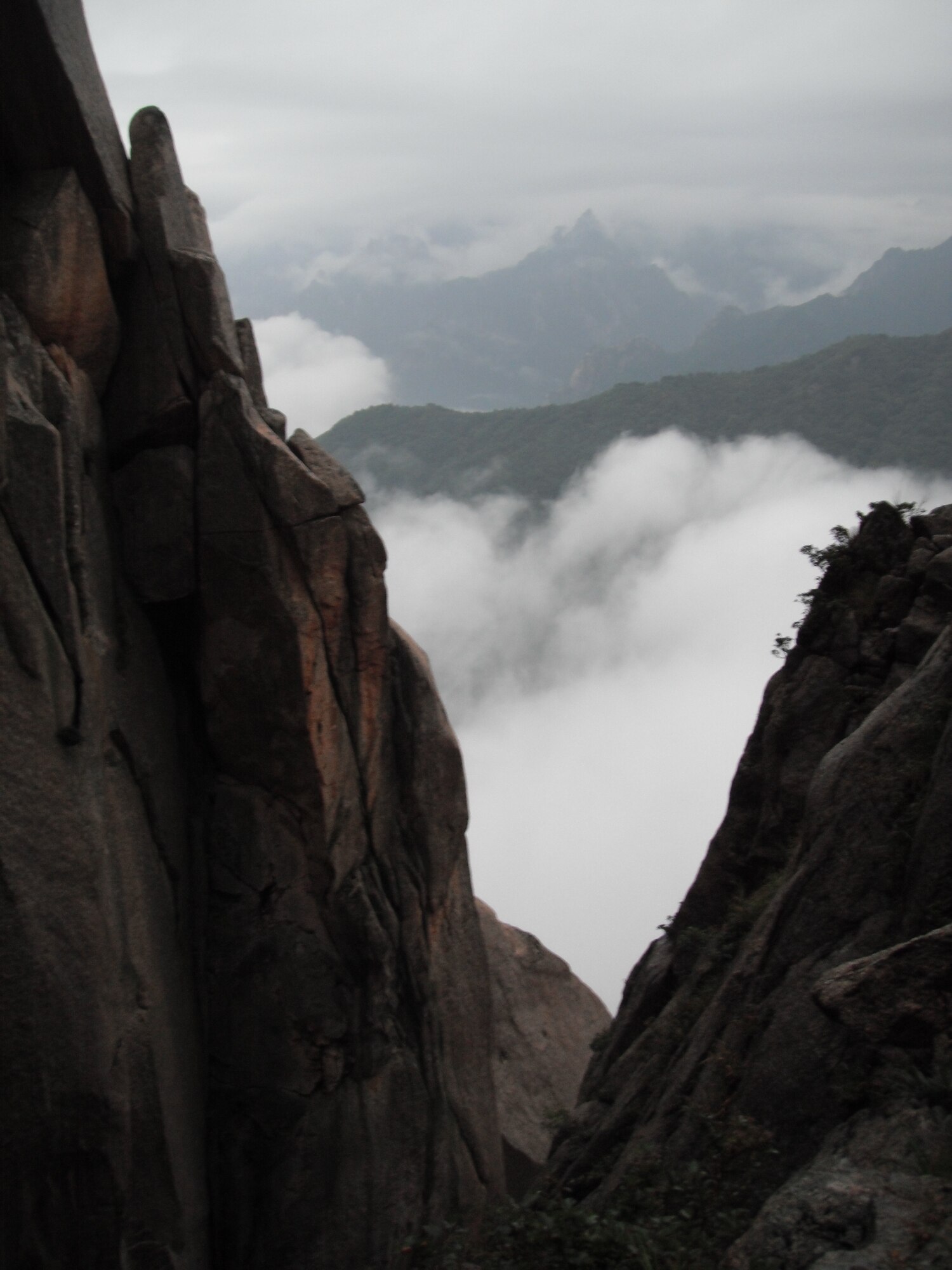 View from Ulsanbawi stairs in Seoraksan National Park, Republic of Korea. (U.S. Air Force photo/Staff Sgt. Eric Burks)