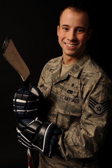 JOINT BASE PEARL HARBOR-HICKAM, Hawaii - Staff Sgt. Robert Woolley is this weeks Hickam Warrior. (U.S. Air Force photo/Senior Airman Gustavo Gonzalez)