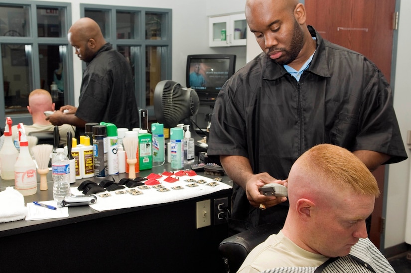 The Barber Shop That Gives You A Tip Usaf Honor Guard Article