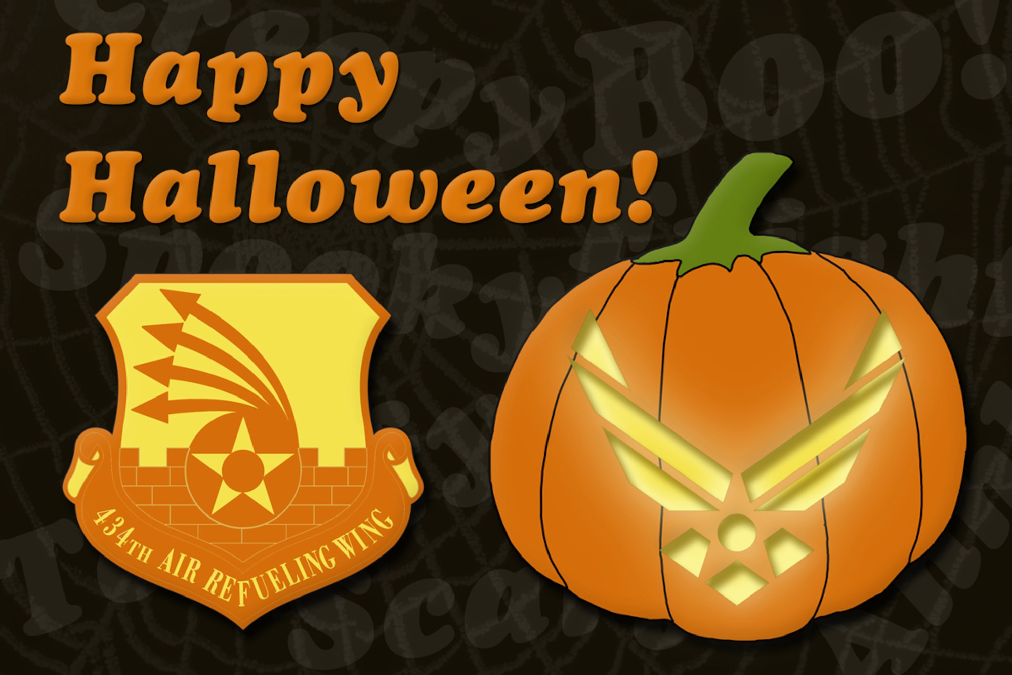 GRISSOM AIR RESERVE BASE, Ind. -- Whether you are staying home and watching scary movies, handing out candy to trick-or-treaters or attending various festivities, the men and women of Grissom hope you have a safe and enjoyable Halloween. Ensure you always have a designated driver and be extra watchful for those little gobblins as they make their way along their trick-or-treat routes. Let's keep everyone safe this Halloween. (U.S. Air Force graphic/Tech. Sgt. Mark R. W. Orders-Woempner)