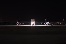 Maintainers from Kunsan Air Base, Republic of Korea, go though post-flight checks on F-16 Fighting Falcon aircraft Oct. 20 during exercise Max Thunder 10-2 at Kwangju AB, ROK. (U.S. Air Force photo/Staff Sgt. Eric Burks)