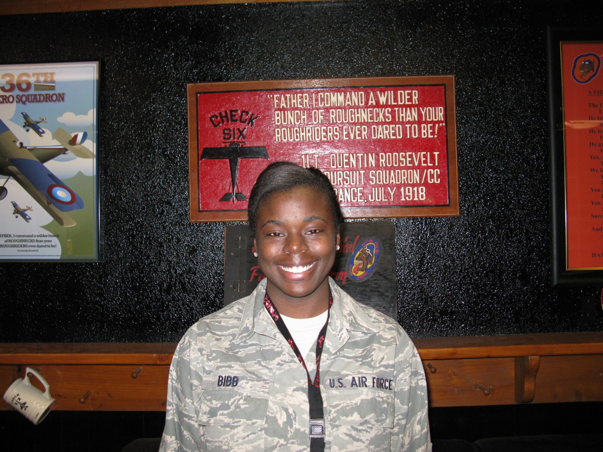 Airman 1st Class Lekesa Bibb, 36th Fighter Squadron