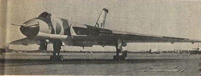 BARKSDALE AIR FORCE BASE, La. – Royal Air Force Vulcan bomber crews attending the 1974 SAC Bombing and Navigation Competition made a marked impression with the accuracy of their missions. Four RAF crews competed and two went home with trophies. The 230th Bomb Squadron took the Mathis Trophy for best combined mission and the 44th Bomb Squadron from Waddington, England, took the trophy for best bombing mission. (Courtesy photo)