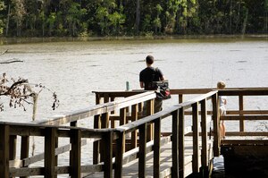 JOINT BASE CHARELSTON, S.C. (October 24, 2010) Marrington Plantation on Joint Base Charleston-Weapons Station is known for its abundance of natural beauty, ponds where patrons can enjoy a relaxing day fishing. Marrington Plantation encompasses more than 1,600 acres of pristine woodlands that now serves as one of the premier military recreational facilities in the world for people of all ages to enjoy outdoor recreational activities. U.S. Navy photo/Mass Communication Specialist 1st Class Jennifer R. Hudson