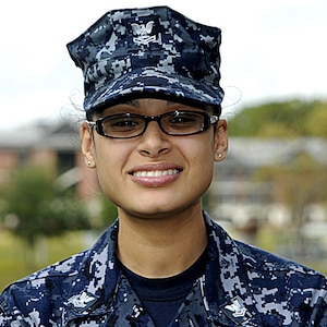 Information Systems Technician 2nd Class Crystal Brown,  Naval Support Activity