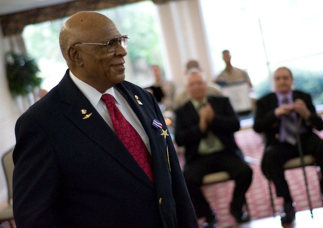 Retired Maj. James Capers was awarded the Silver Star Medal, the nation’s third highest award for valor, during a ceremony at the MacDill Air Force Base officers club Oct. 27. Capers was one of five Marines from 3rd Force Reconnaissance Company who received awards for valor in combat operations conducted more than 43 years ago.