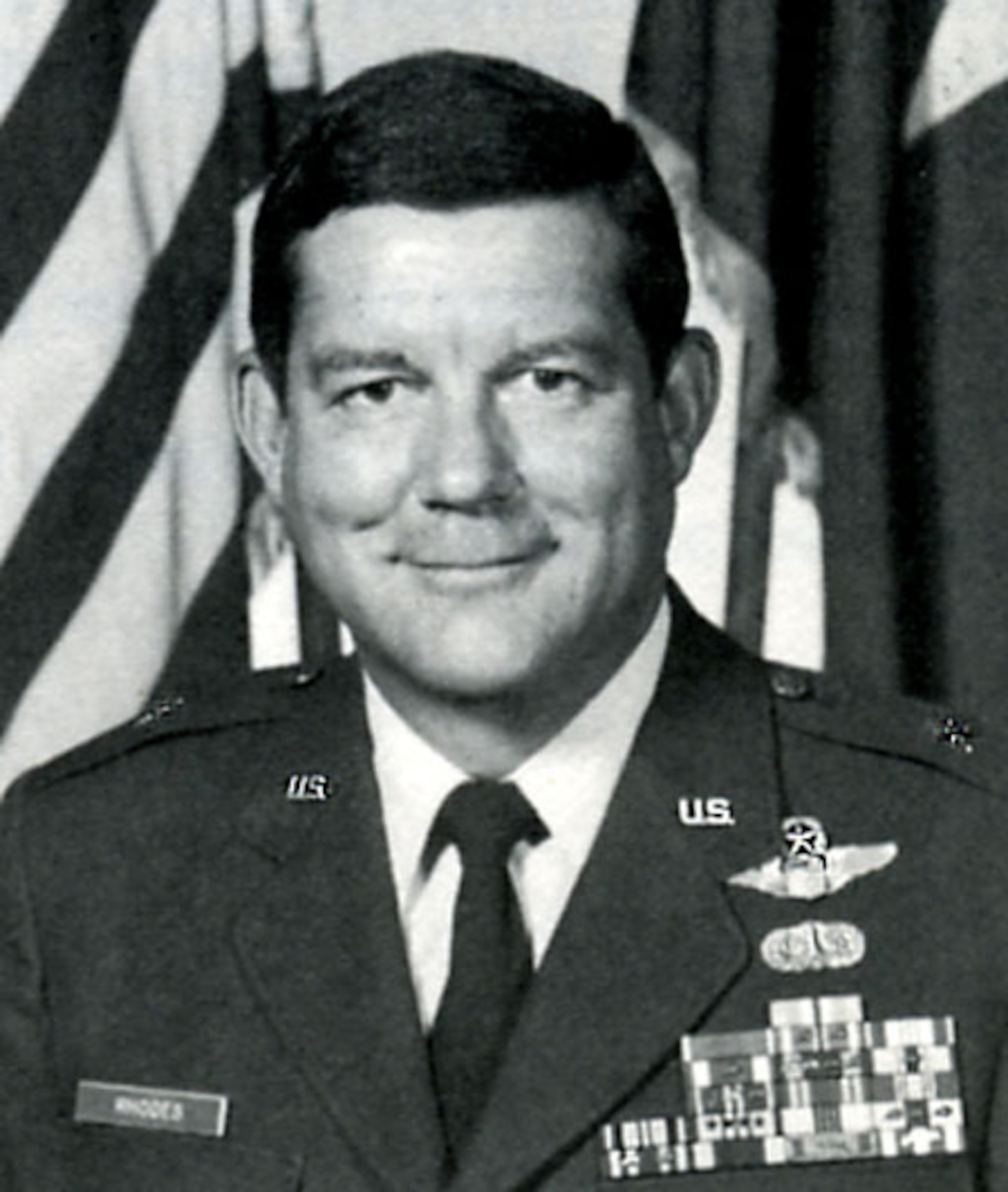 BRIGADIER GENERAL JAMES M. RHODES JR. > Air Force > Biography Display