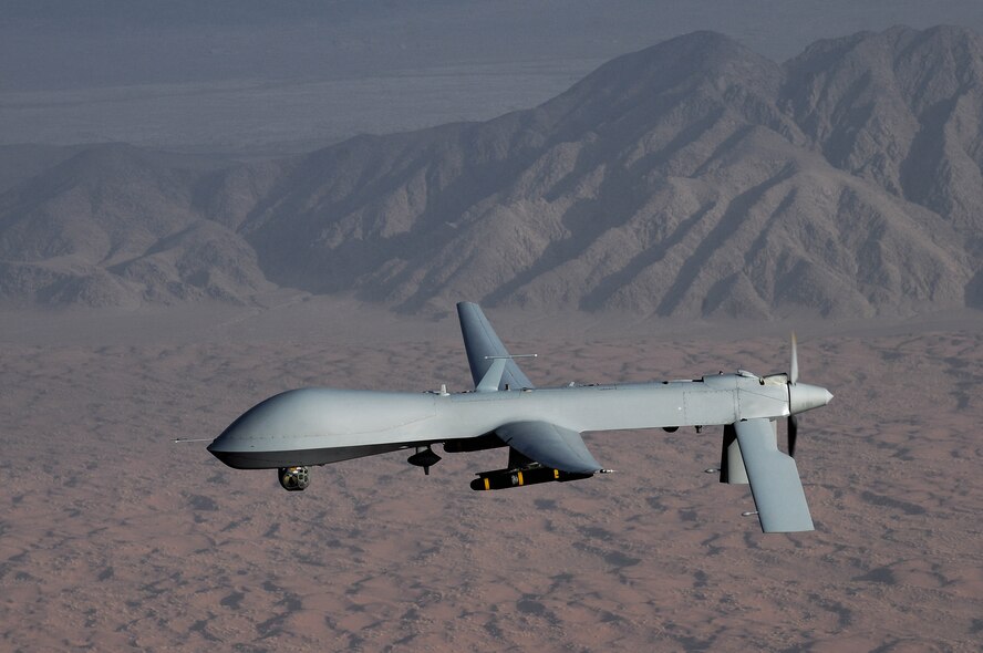 Intelligence, surveillance and reconnaissance data, such as images provided by the Predator remotely piloted vehicle, are becoming easier to share with the newest version of the Distributed Common Ground System Integration Backbone, version 2.0, which was released Oct. 15. (U.S. Air Force photo by Lt. Col. Leslie Pratt)
