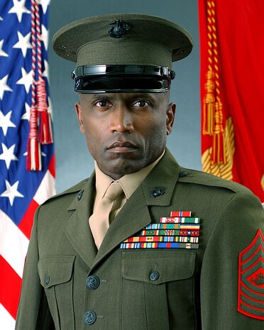 Sgt. Maj. John L. Estrada, 15th Sergeant Major of the Marine Corps, served in his position from June 26, 2003, to April 25, 2007. Estrada was the first Marine of Hispanic descent to be promoted to that rank. His personal awards include a Bronze Star, Meritorious Service Medal with three stars, Navy and Marine Corps Commendation Medal and the Joint Service Achievement Medal. Estrada is originally from the nation of Trinidad and Tobago.