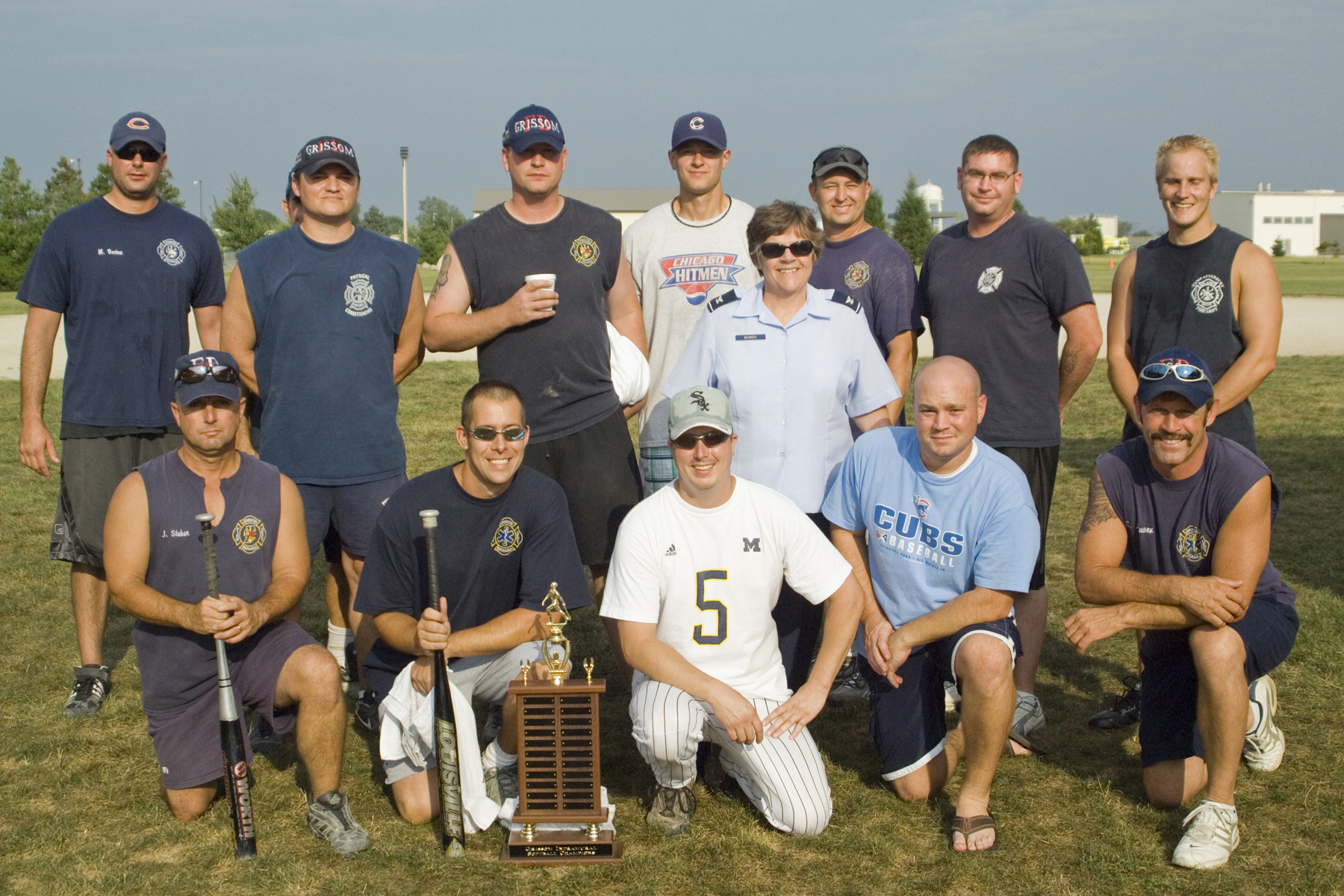 Firemen are softball champs
