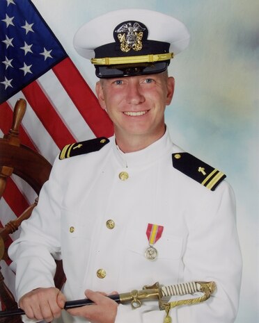 Lt. j. g. Bruce B. West, 41, Headquarters and Headquarters Squadron chaplain, a native of Williamsburg, Va., died Saturday in a bicycle accident near Yasaka dam.