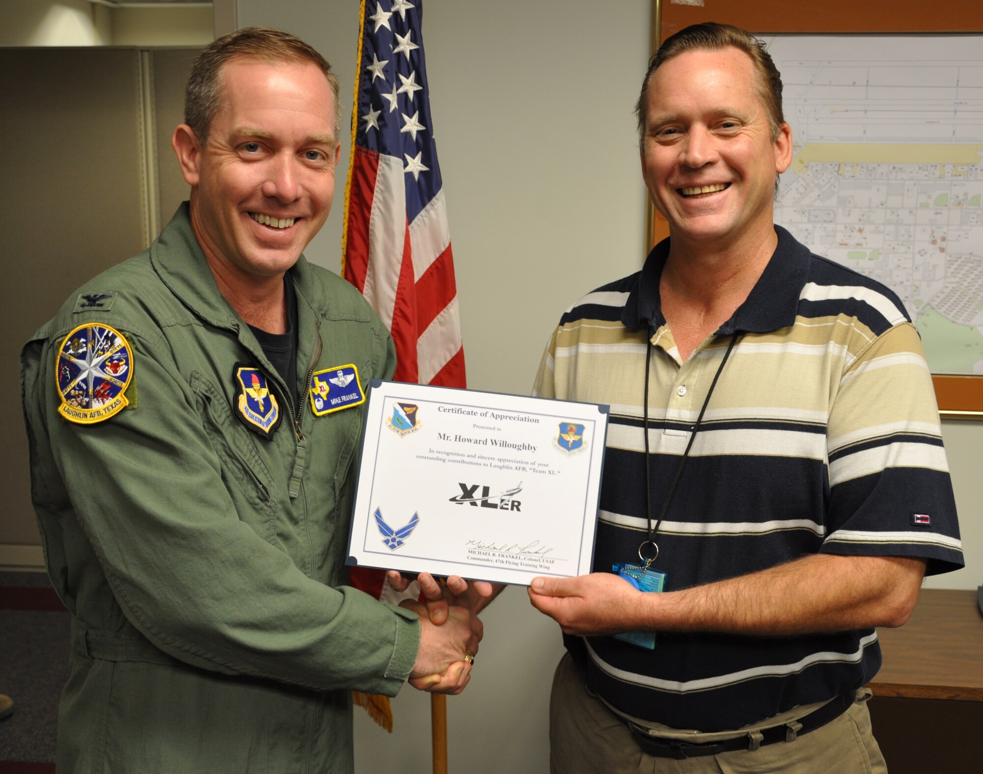 Laughlin XLer Howard Willoughby > Laughlin Air Force Base > Display