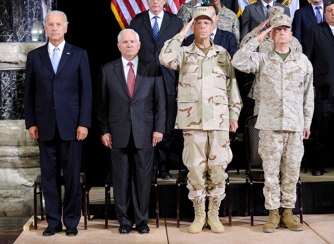 U.S. Vice President Joe Biden, U.S. Defense Secretary Robert Gates