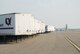 About 35 Federal Emergency Management Ageny tractor trailers loaded with water, generators, tarps, food and other emergency supplies arrived at Westover on September 2 in preperation for the possible landfall of Hurricane Earl in New England.  Westover and FEMA have had emergency plans in place for six years, but Hurricane Earl marks the first time the base is being used as a staging point for FEMA Region 1, which encompasses all of New England.