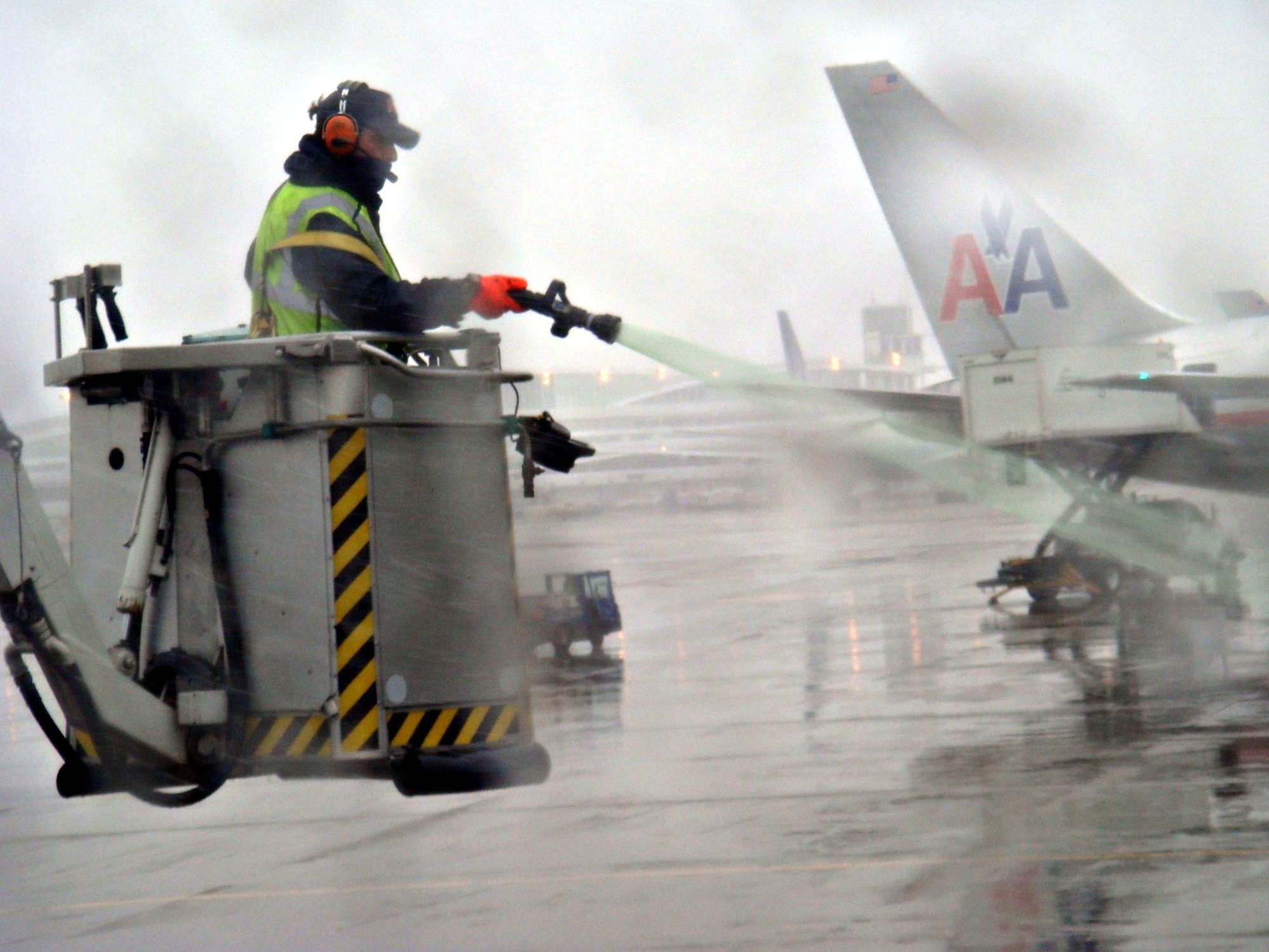 Deicing in cold climates creates a considerable waste stream. Recycling measures such as those implemented at General Mitchell International Airport help reduce contamination.
