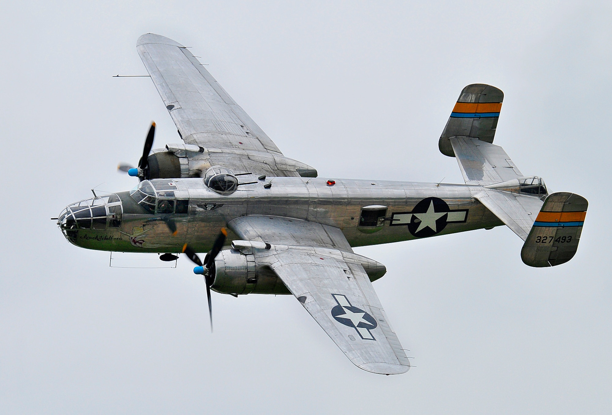 Minnesota CAF B-25 Mitchell at Volk Field Open House, 21 Aug 2010.  (U.S. Air Force photo courtesy Joe Oliva) (RELEASED)