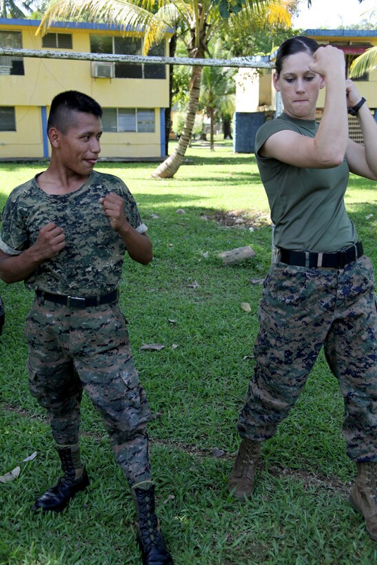 Female Air Force officer looks to take on Marine martial arts course > Air  Force > Article Display