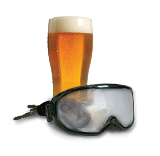 MINOT AIR FORCE BASE, N.D. -- Even with all the publicity, commander’s calls, and weekly shop safety briefings, yet another Team Minot member failed to follow a simple rule: Don’t drink and drive! (Courtesy photo)
