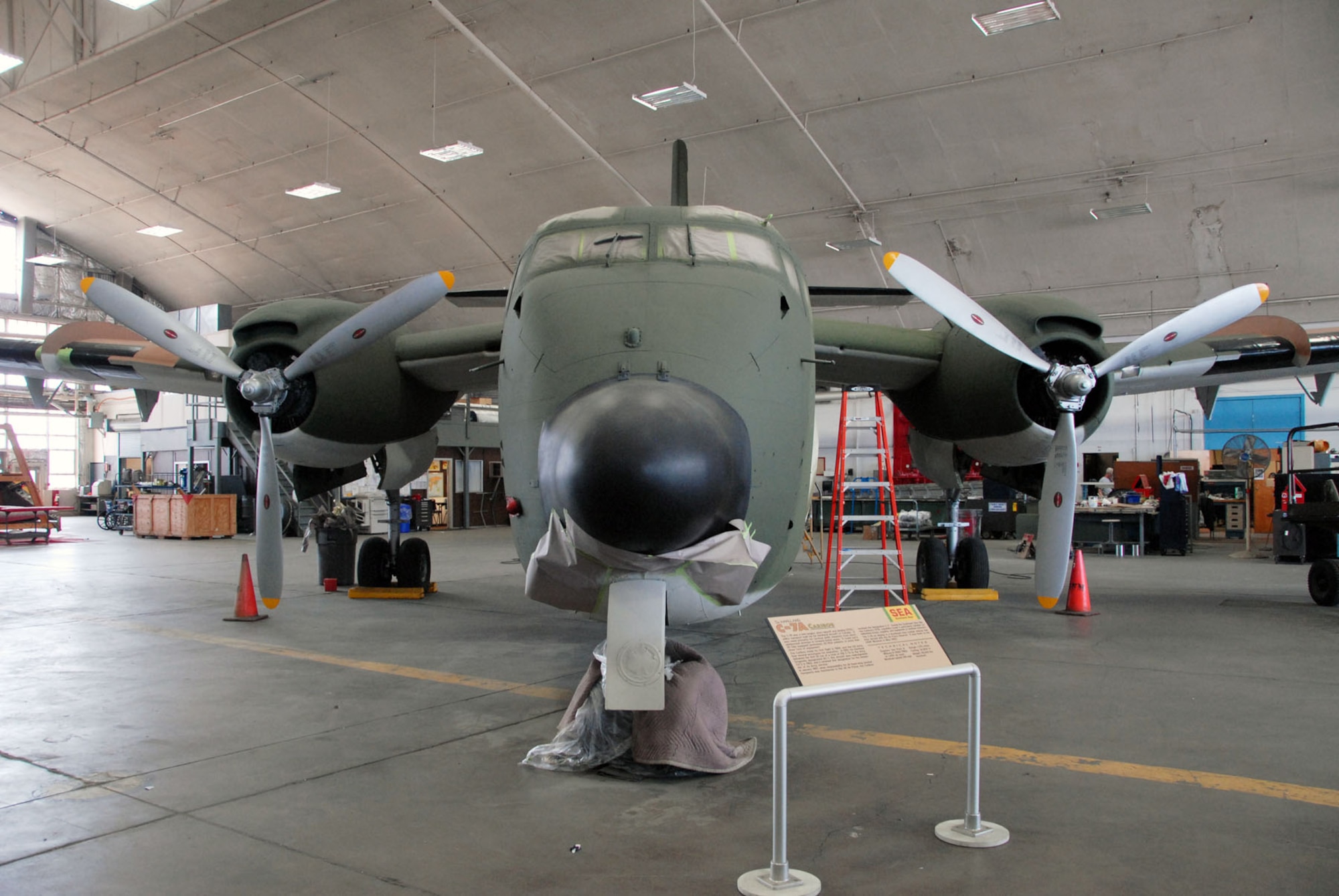 DAYTON, Ohio (09/2010) -- De Havilland C-7A undergoing restoration at the National Museum of the U.S. Air Force. (U.S. Air Force phto)