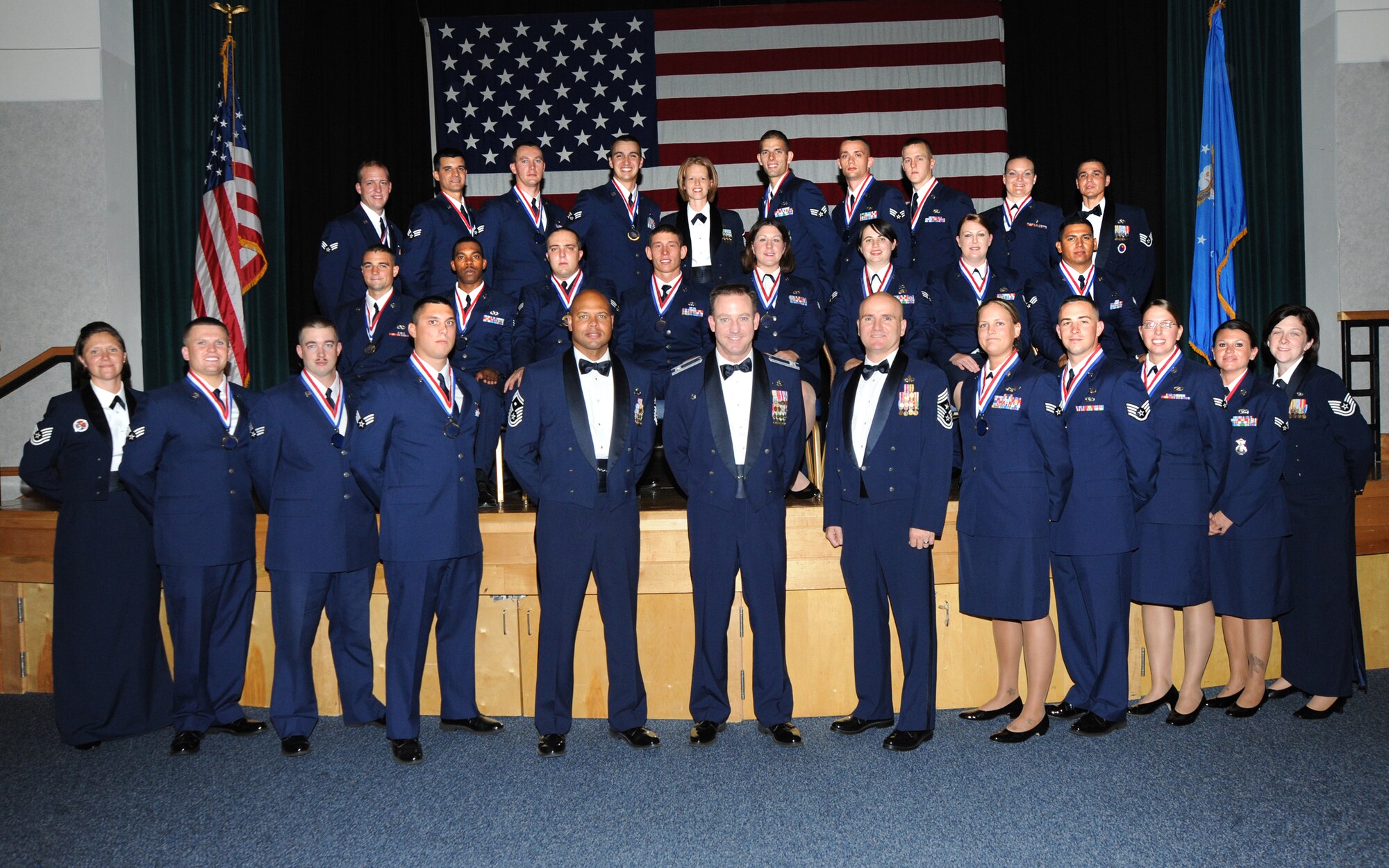 Congratulations to the following Airmen who graduated here, Sept. 2, 2010, from the Chief Master Sgt. Thomas N. Barnes Airmen Leadership School. (U.S. Air Force photo/Airman 1st Class Andrea Salazar