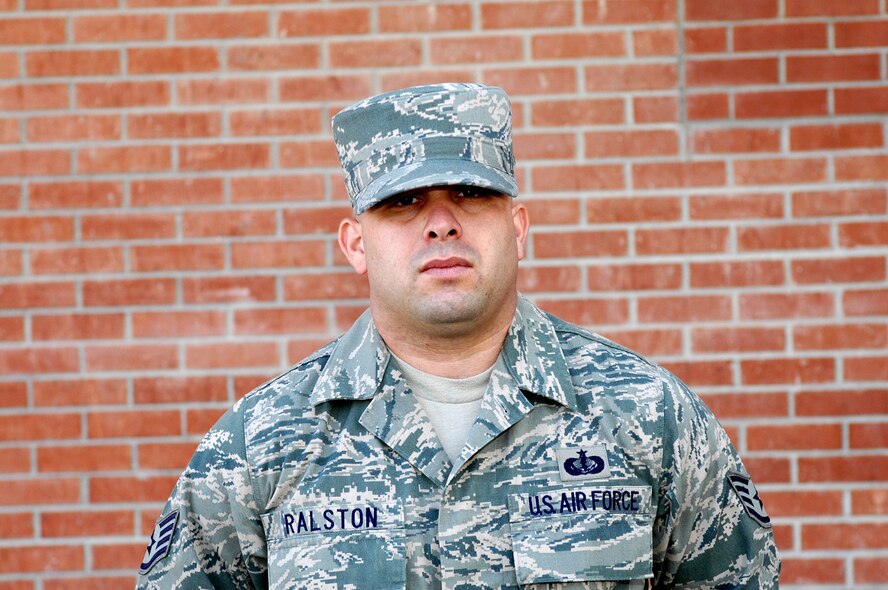 Staff Sgt. Francisco Ralston
162nd Force Support Squadron
	
“My first thoughts, when I heard the news, were just strong feelings of patriotism.”
	
(Air Force photo by Airman 1st Class Krystal Tomlin)
