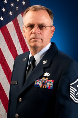 Master Sgt. Gary Chambers portrait, December, 2009. (U.S. Air Force photo by Master Sgt. Shannon Bond) (RELEASED)