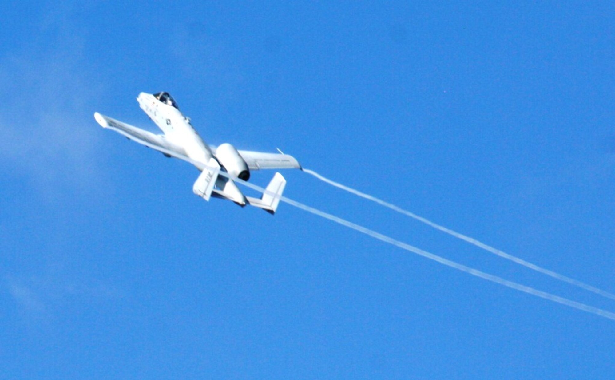 An A-10 performs during the 2010 Airpower Over The Midwest Airshow on Sept. 11, 2010, at Scott Air Force Base, Ill. Tens of thousands of people attended the two-day airshow. (U.S. Air Force Photo/Master Sgt. Scott T. Sturkol)