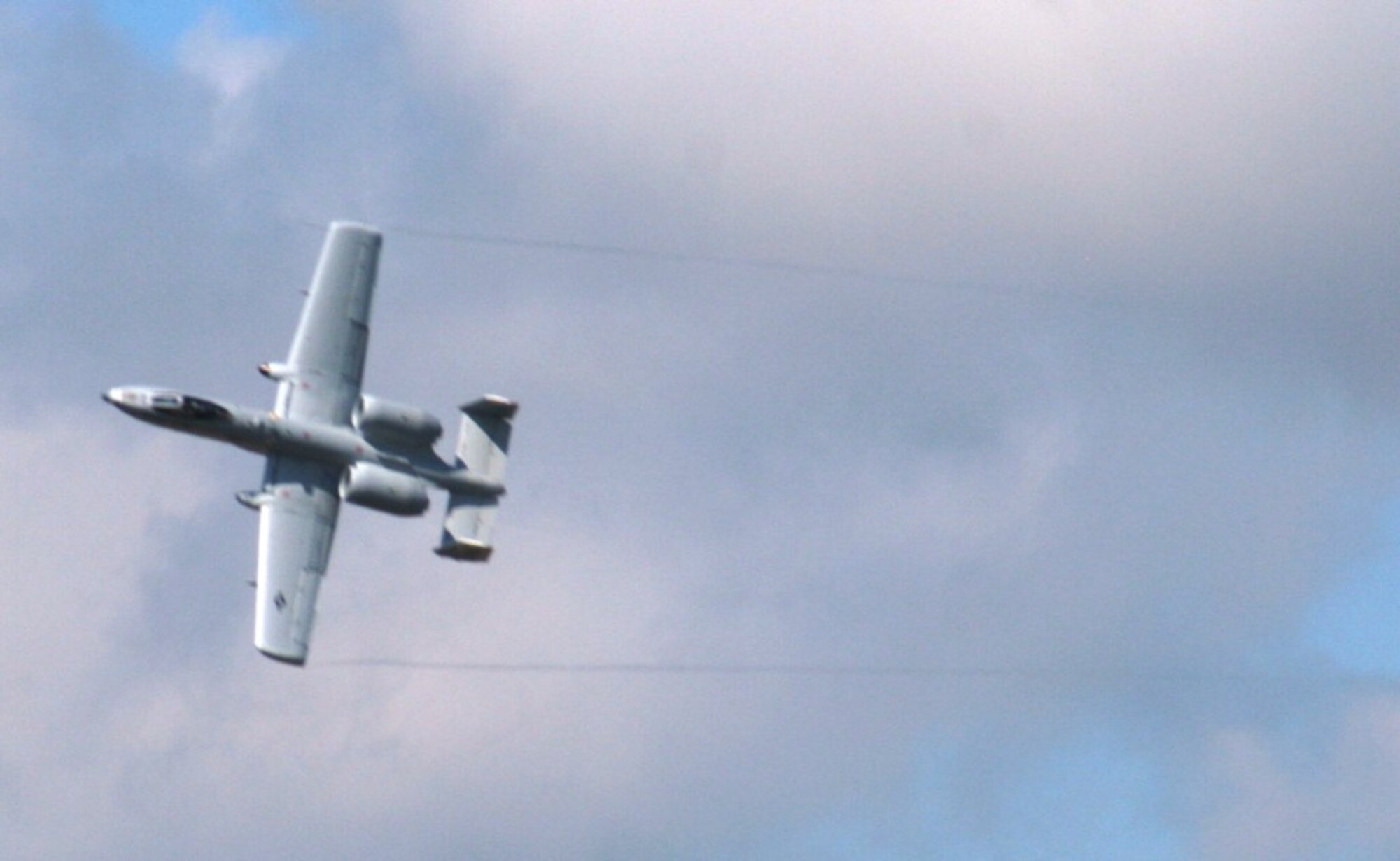 An A-10 performs during the 2010 Airpower Over The Midwest Airshow on Sept. 11, 2010, at Scott Air Force Base, Ill. Tens of thousands of people attended the two-day airshow. (U.S. Air Force Photo/Master Sgt. Scott T. Sturkol)