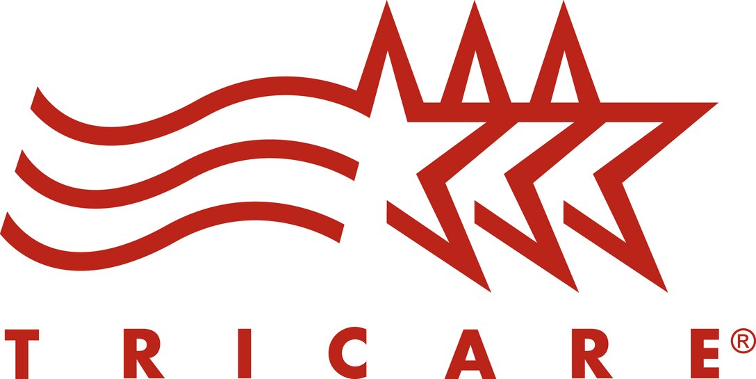 TRICARE Logo - Red.  FALLS CHURCH, Va. – The TRICARE name and logo are now registered trademarks of TRICARE Management Activity. The U.S. Patent and Trademark Office requires that the trademark be used in its correct format, without variation.  This image is 8x4 inches @ 300 ppi.